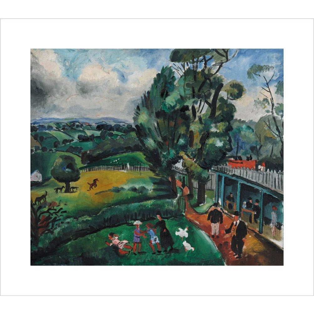 Landscape with Figures - Art print