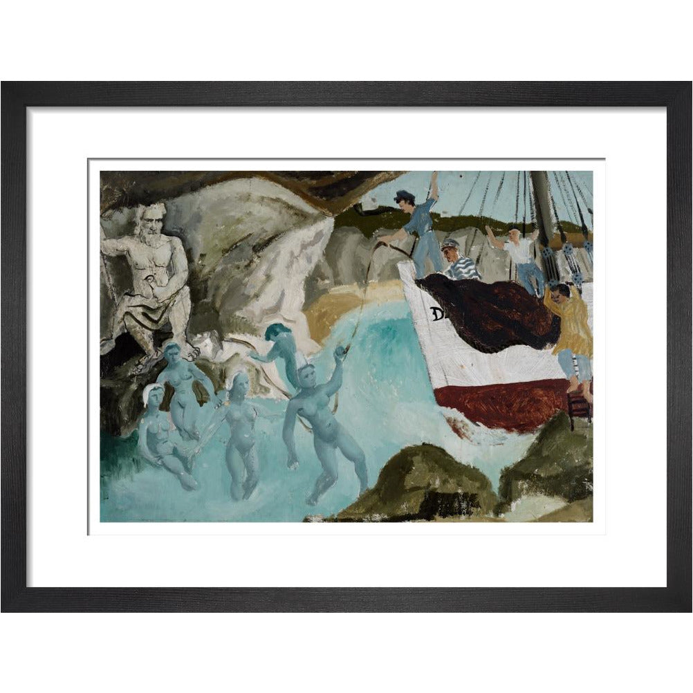 Ulysses and the Sirens - Art print