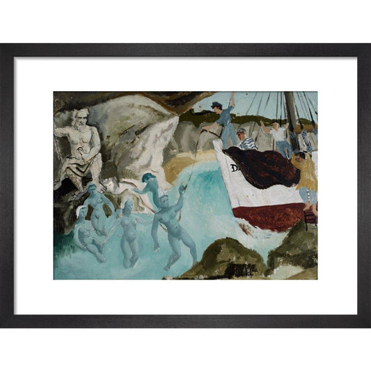 Ulysses and the Sirens - Art print