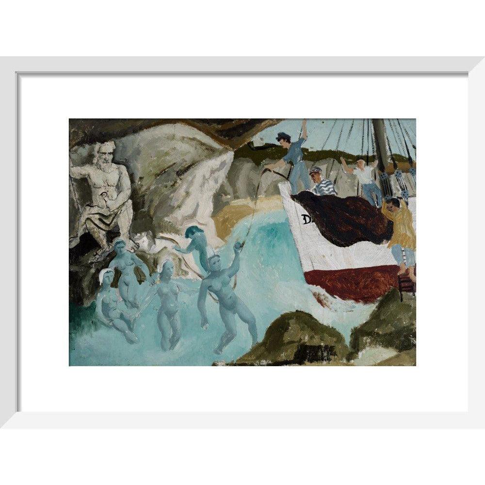 Ulysses and the Sirens - Art print