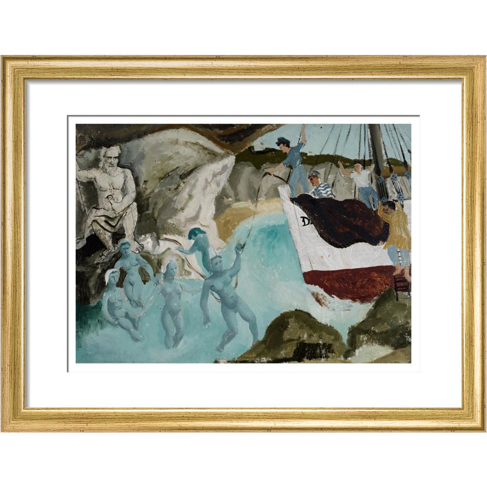 Ulysses and the Sirens - Art print