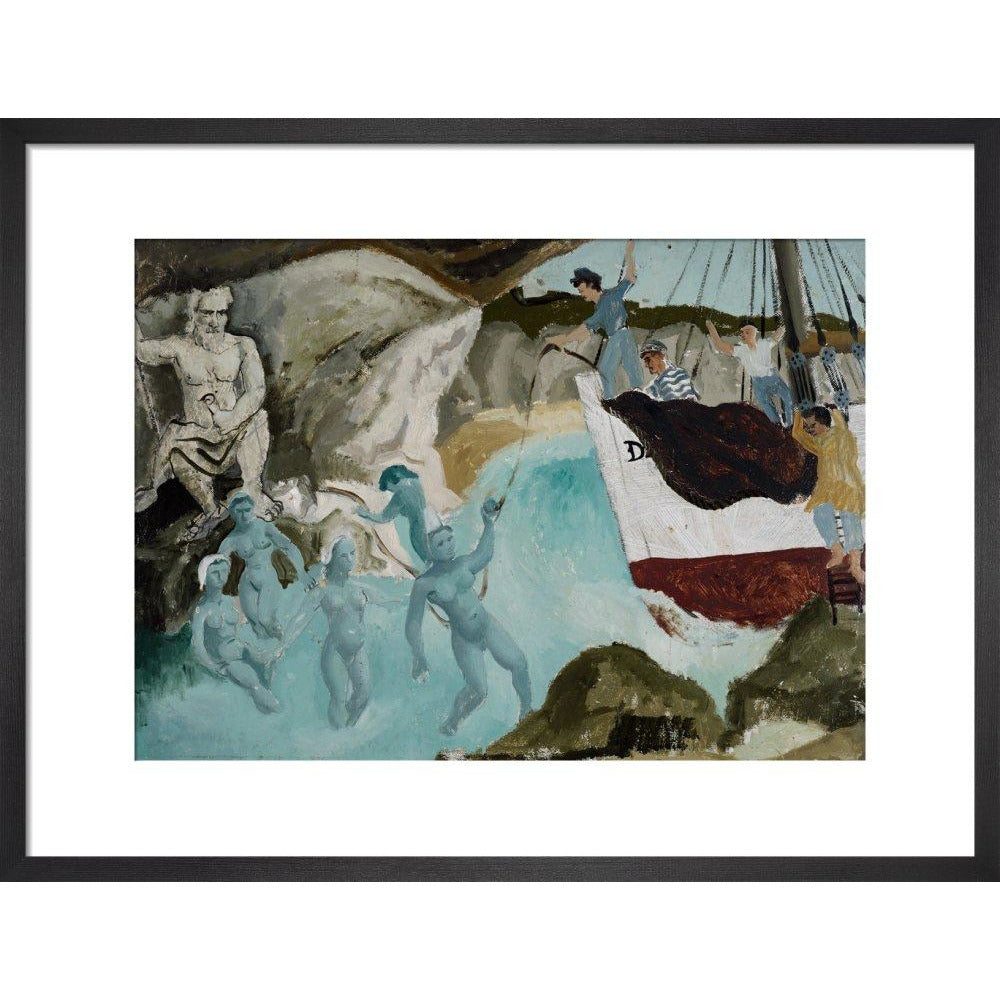 Ulysses and the Sirens - Art print