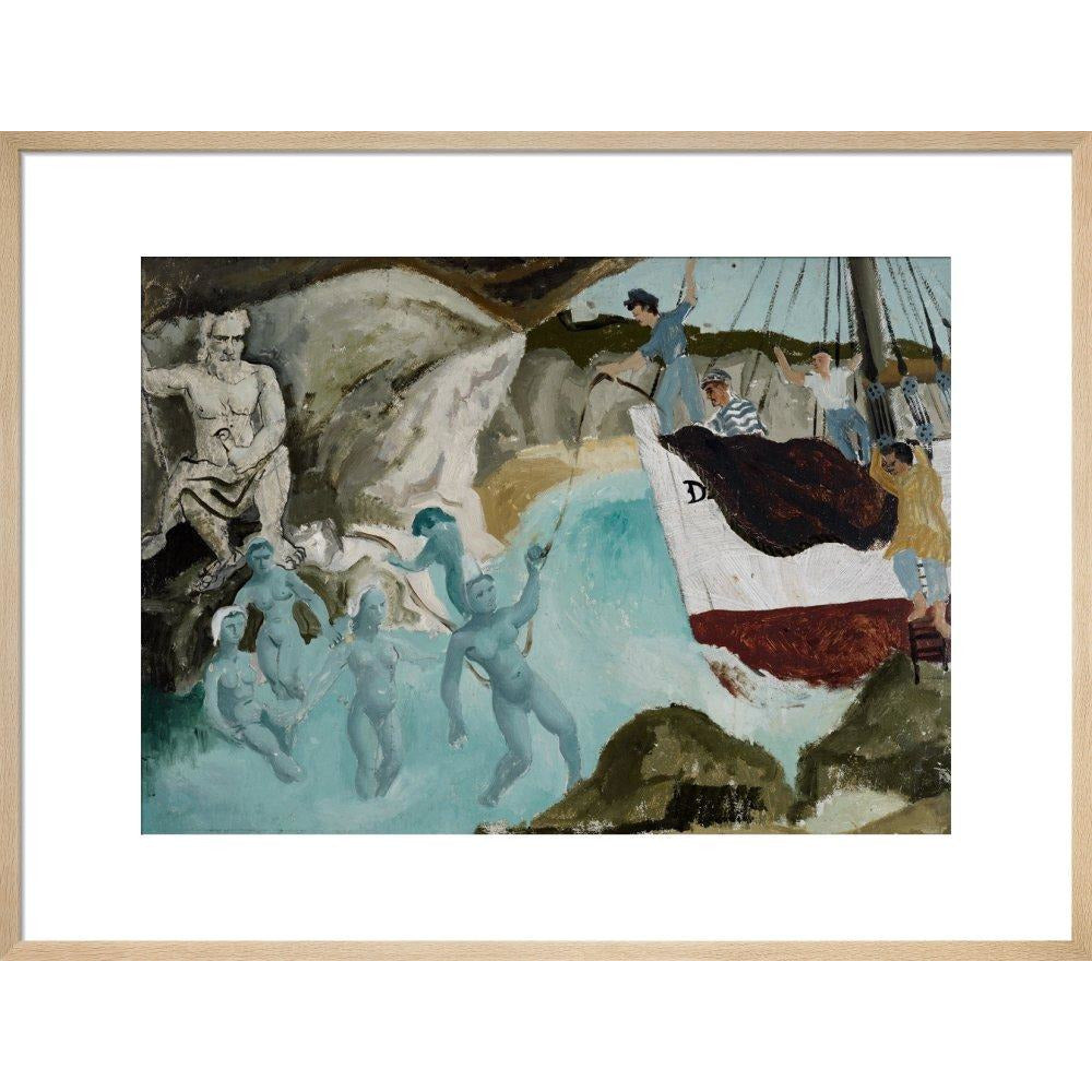 Ulysses and the Sirens - Art print