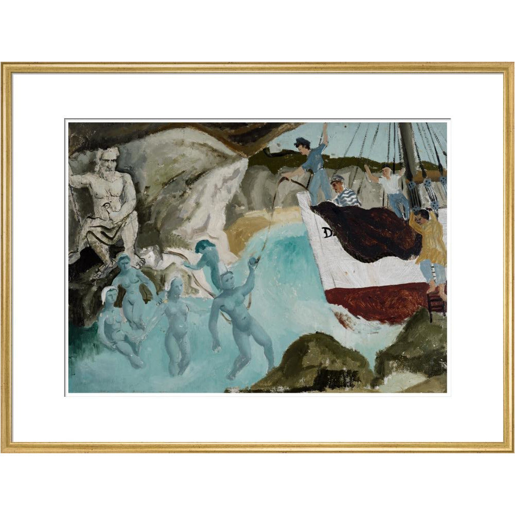 Ulysses and the Sirens - Art print