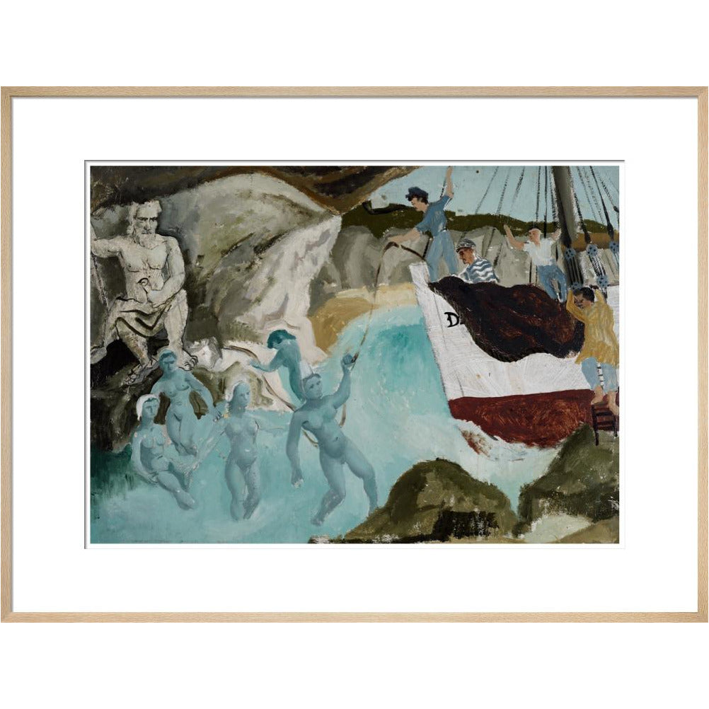 Ulysses and the Sirens - Art print