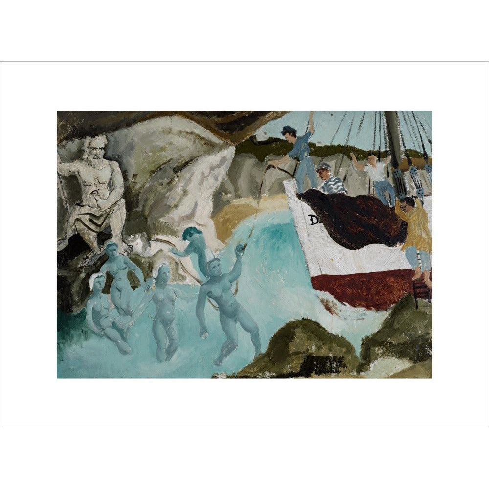 Ulysses and the Sirens - Art print