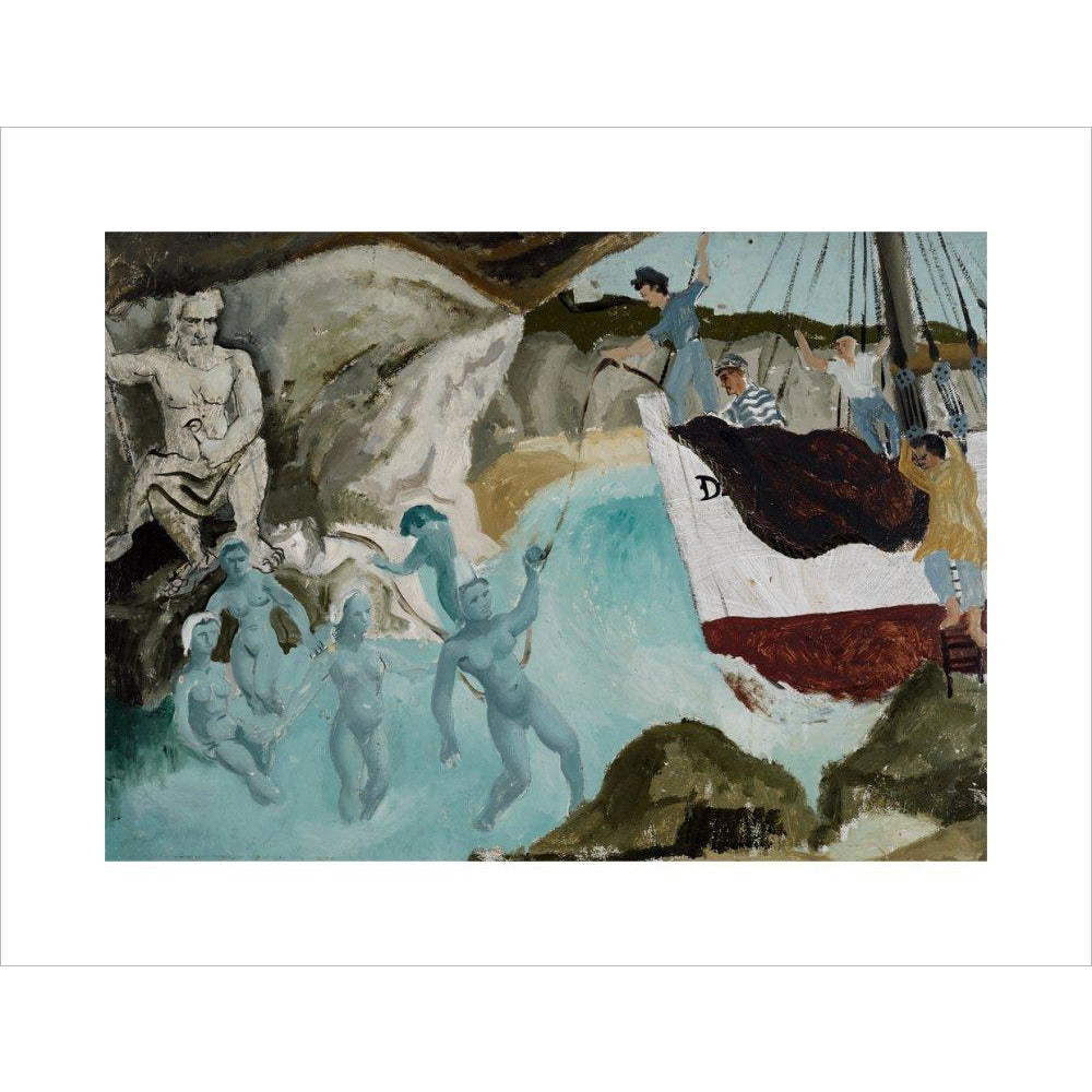 Ulysses and the Sirens - Art print