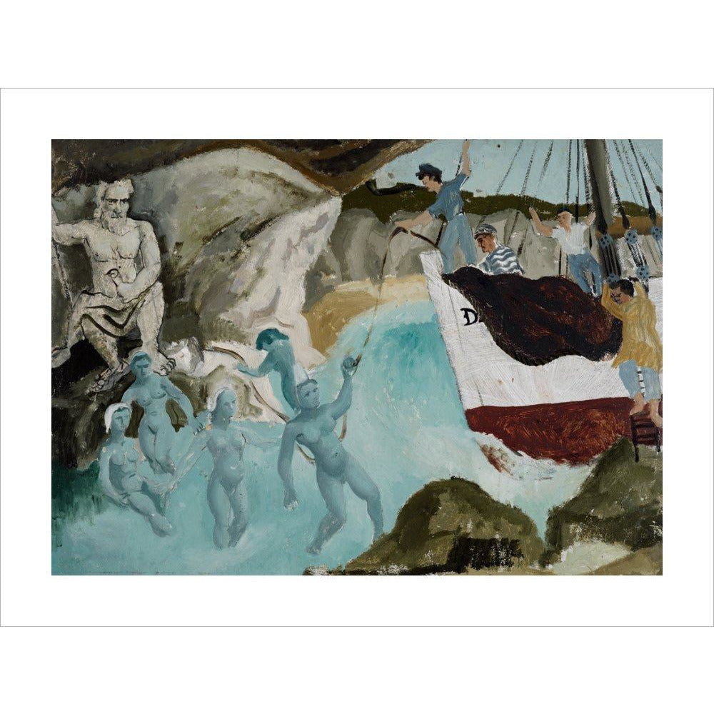 Ulysses and the Sirens - Art print
