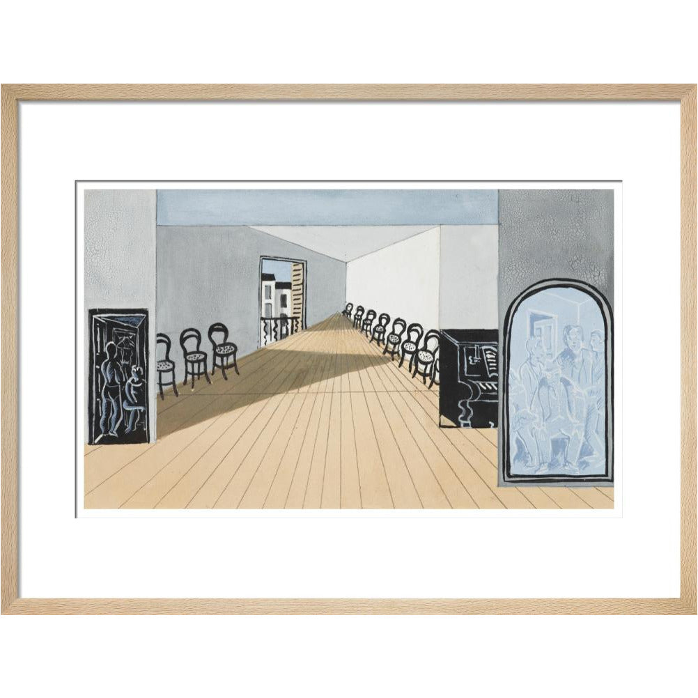 Stage design for Diaghilev's ballet, Romeo and Juliet - Art print