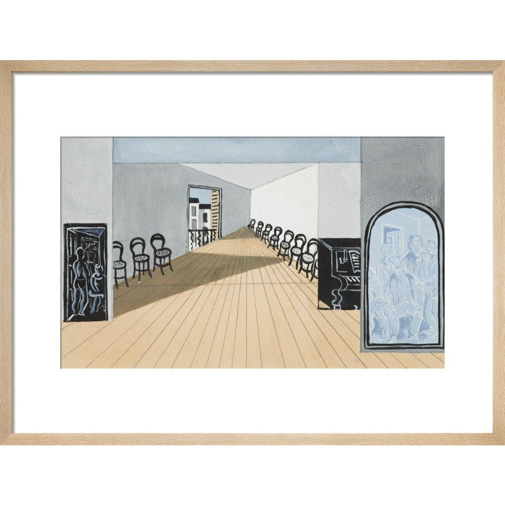 Stage design for Diaghilev's ballet, Romeo and Juliet - Art print