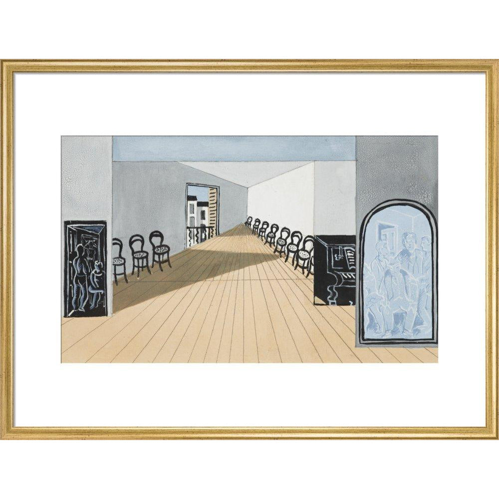 Stage design for Diaghilev's ballet, Romeo and Juliet - Art print