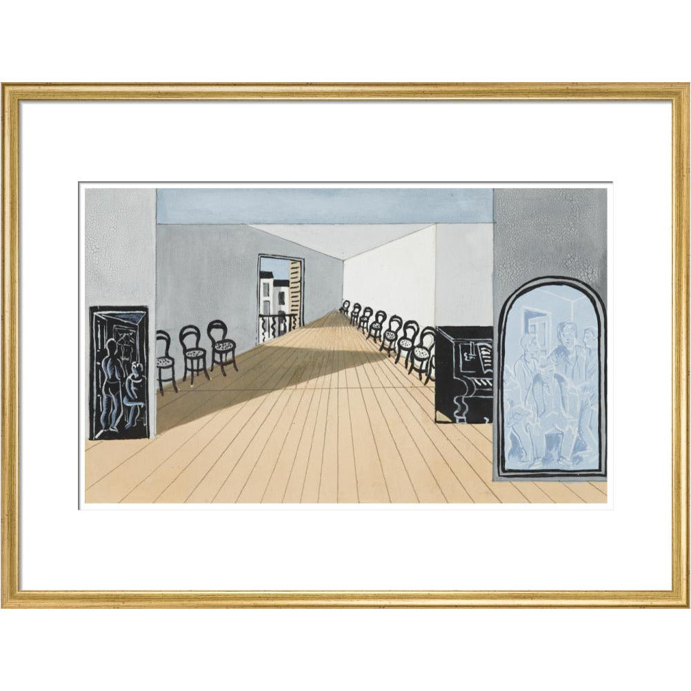 Stage design for Diaghilev's ballet, Romeo and Juliet - Art print