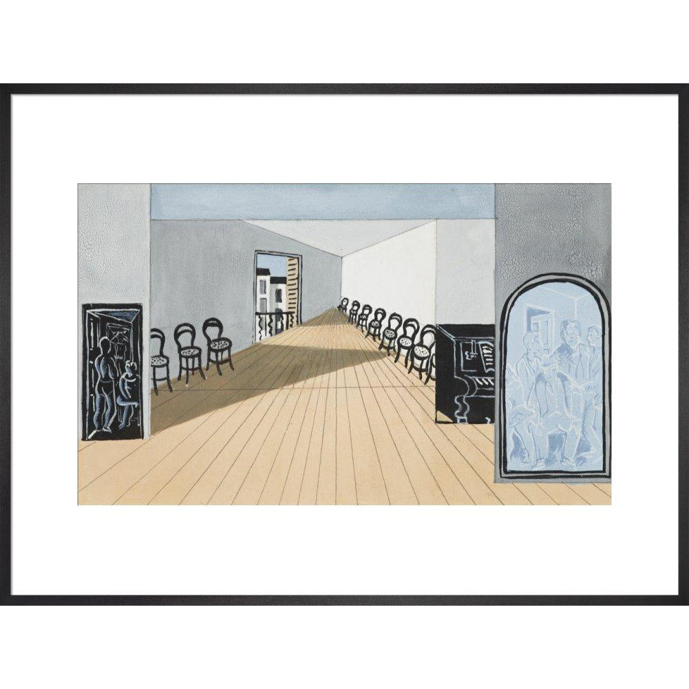 Stage design for Diaghilev's ballet, Romeo and Juliet - Art print