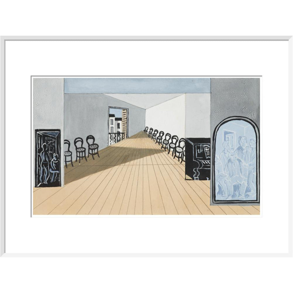 Stage design for Diaghilev's ballet, Romeo and Juliet - Art print