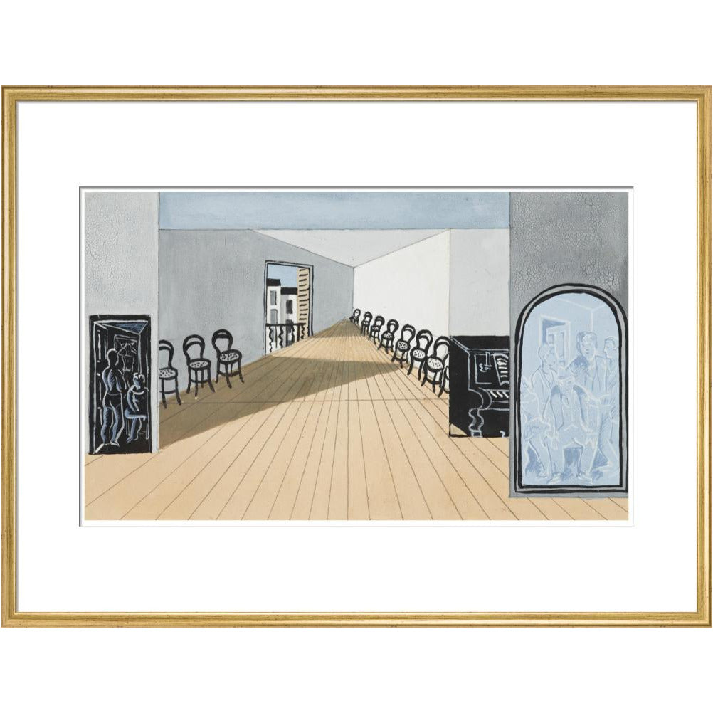 Stage design for Diaghilev's ballet, Romeo and Juliet - Art print