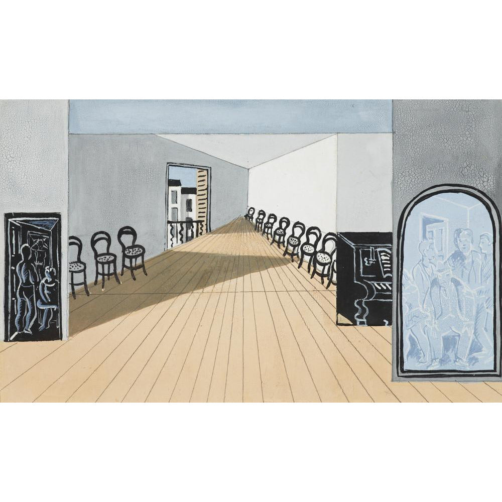 Stage design for Diaghilev's ballet, Romeo and Juliet - Art print