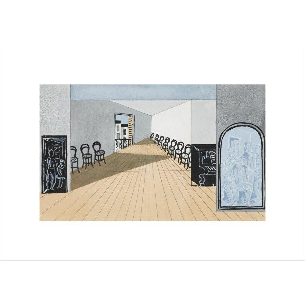 Stage design for Diaghilev's ballet, Romeo and Juliet - Art print