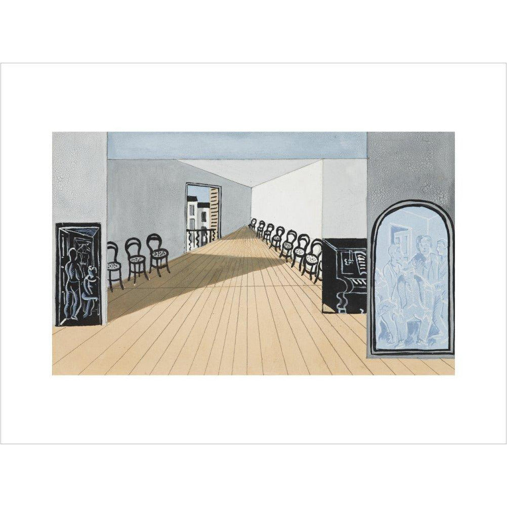 Stage design for Diaghilev's ballet, Romeo and Juliet - Art print
