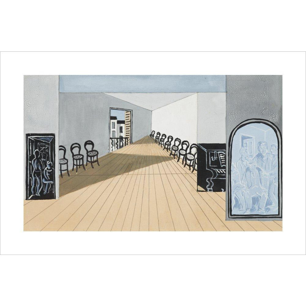 Stage design for Diaghilev's ballet, Romeo and Juliet - Art print