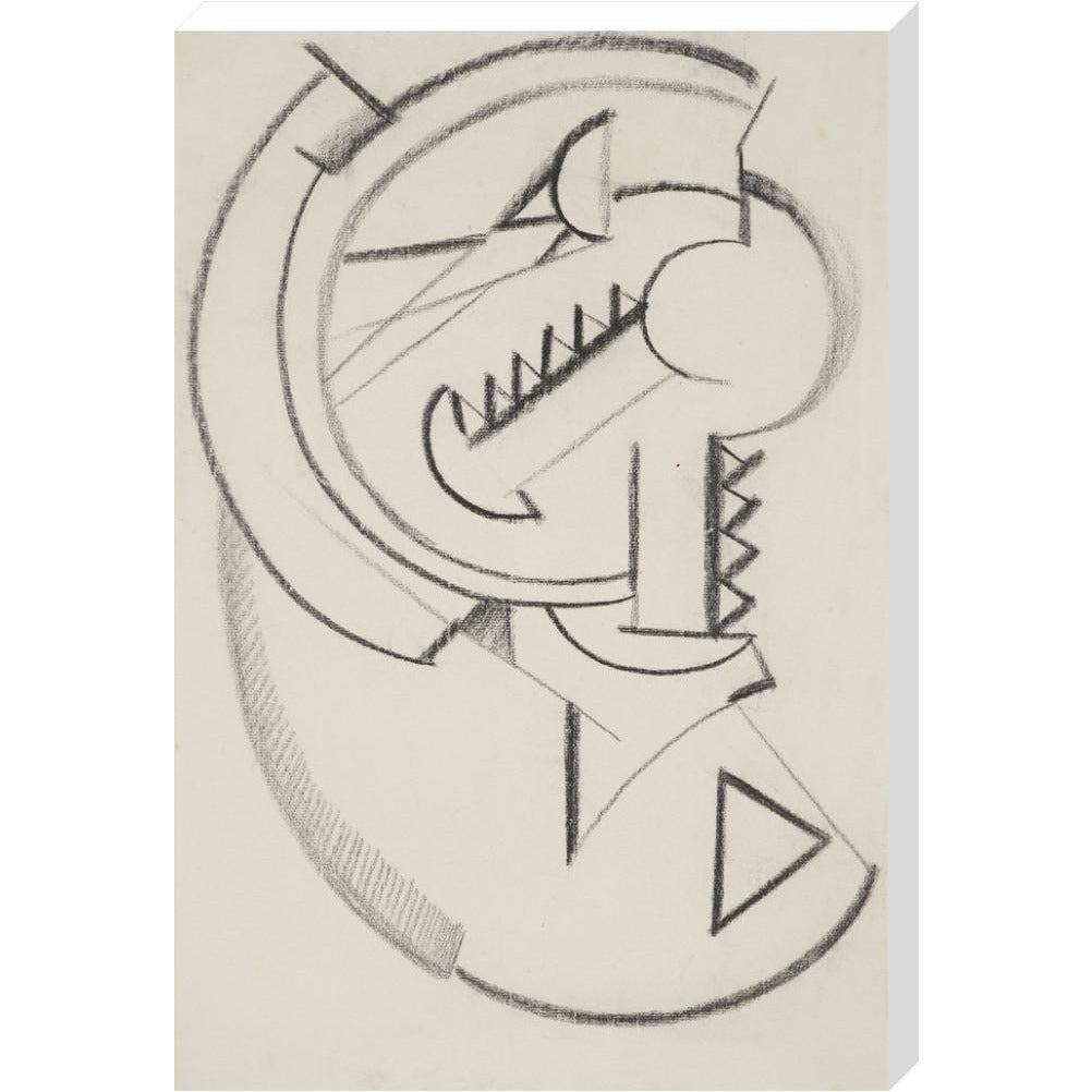 Design for Vorticist Ornament - Art print