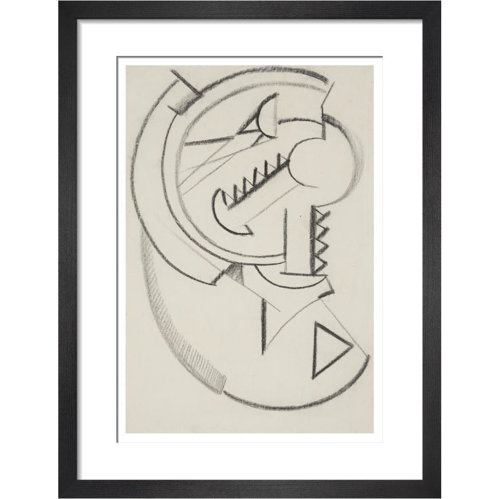 Design for Vorticist Ornament - Art print