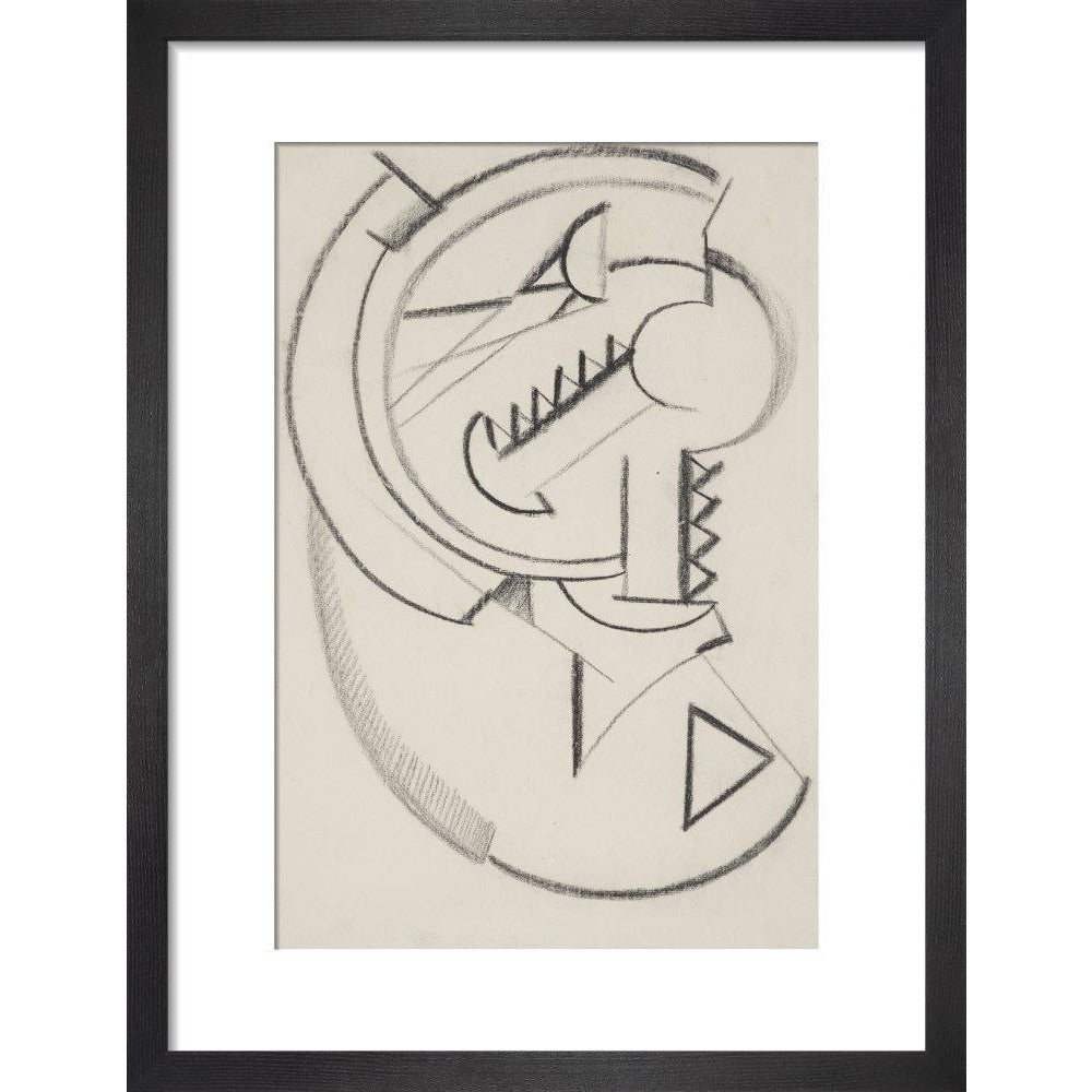Design for Vorticist Ornament - Art print