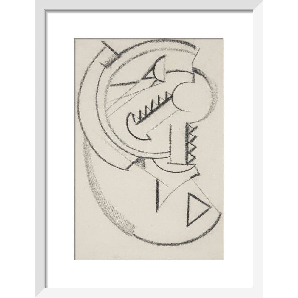 Design for Vorticist Ornament - Art print