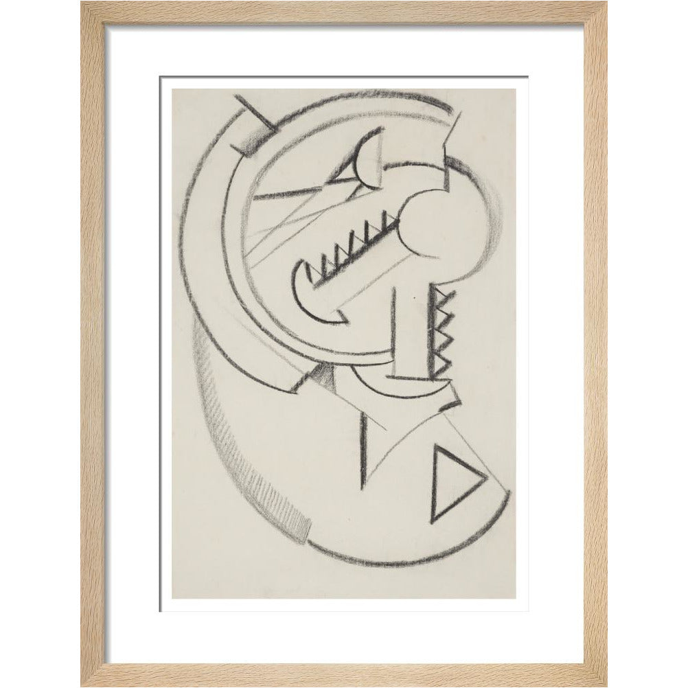 Design for Vorticist Ornament - Art print