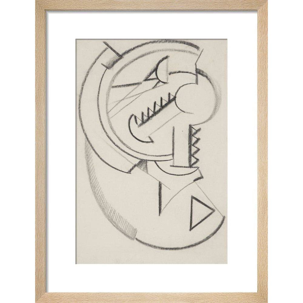 Design for Vorticist Ornament - Art print