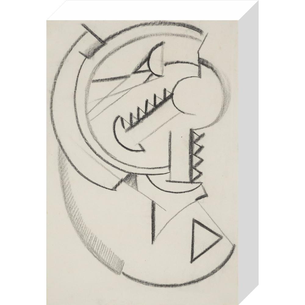 Design for Vorticist Ornament - Art print