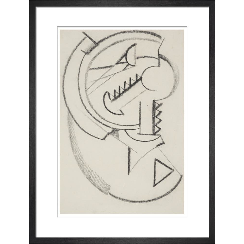 Design for Vorticist Ornament - Art print