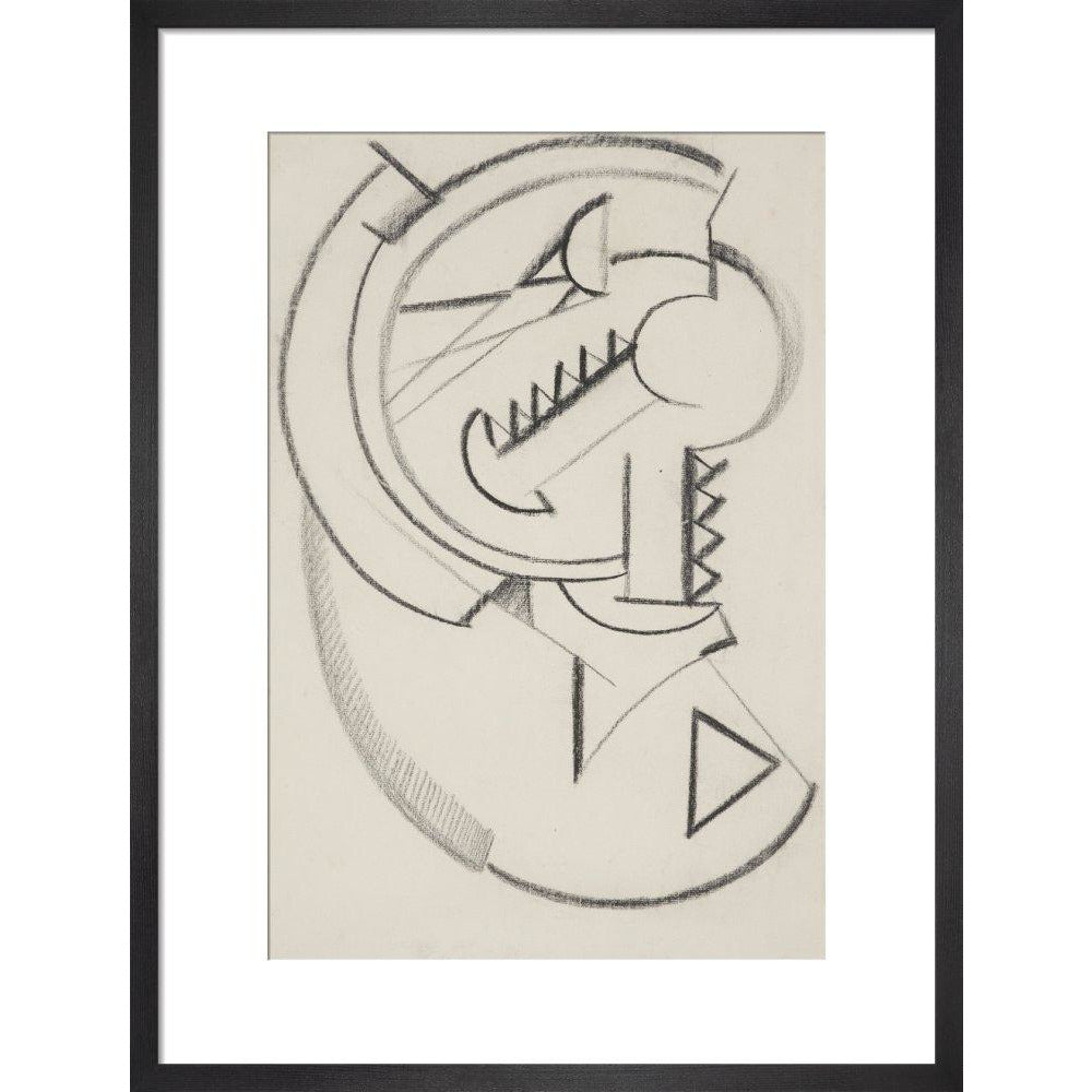 Design for Vorticist Ornament - Art print