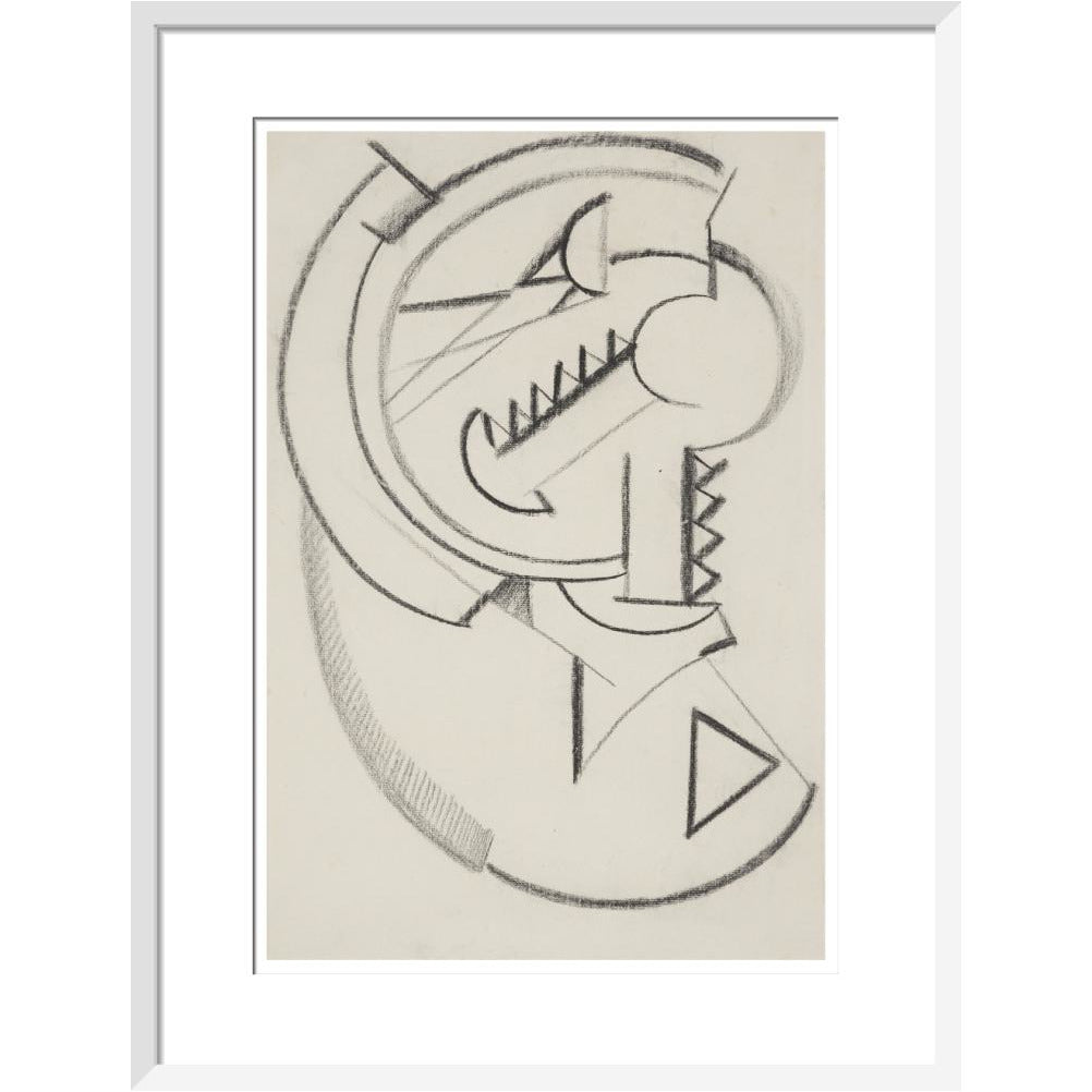 Design for Vorticist Ornament - Art print