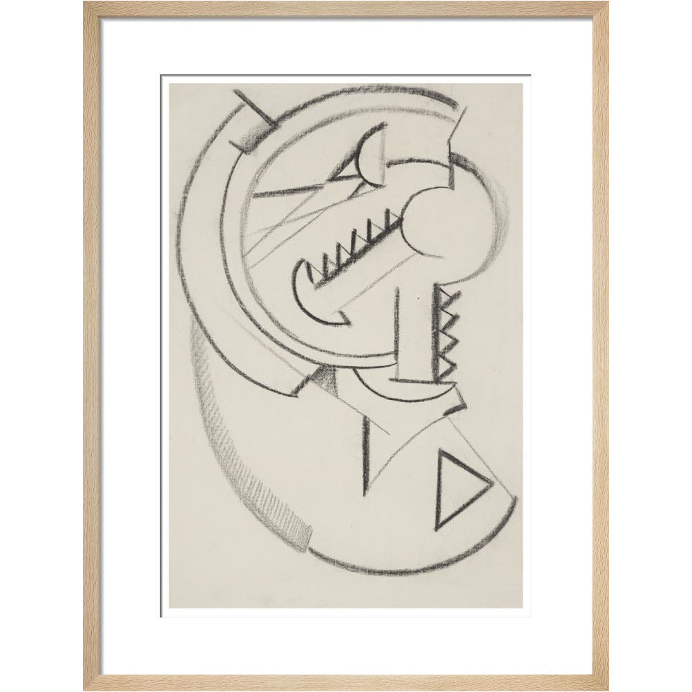 Design for Vorticist Ornament - Art print