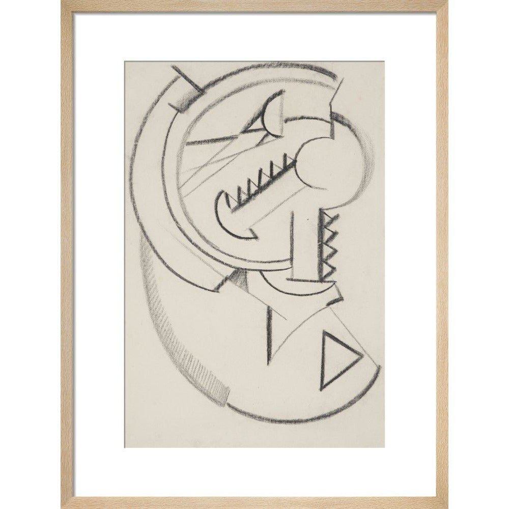 Design for Vorticist Ornament - Art print