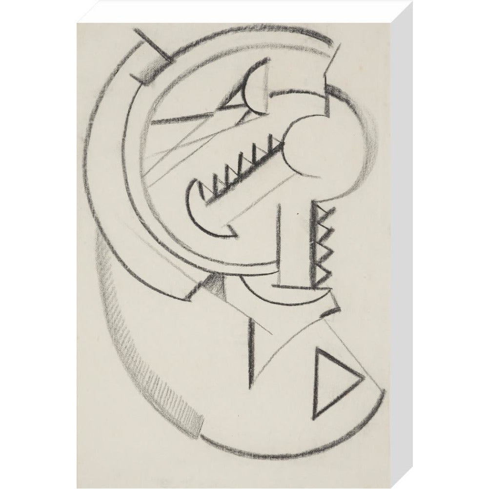 Design for Vorticist Ornament - Art print