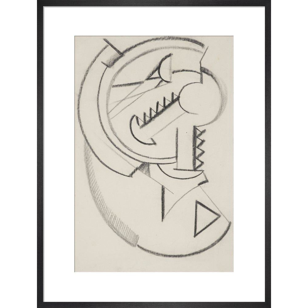 Design for Vorticist Ornament - Art print