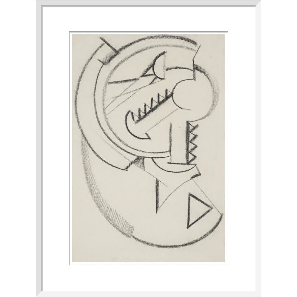 Design for Vorticist Ornament - Art print