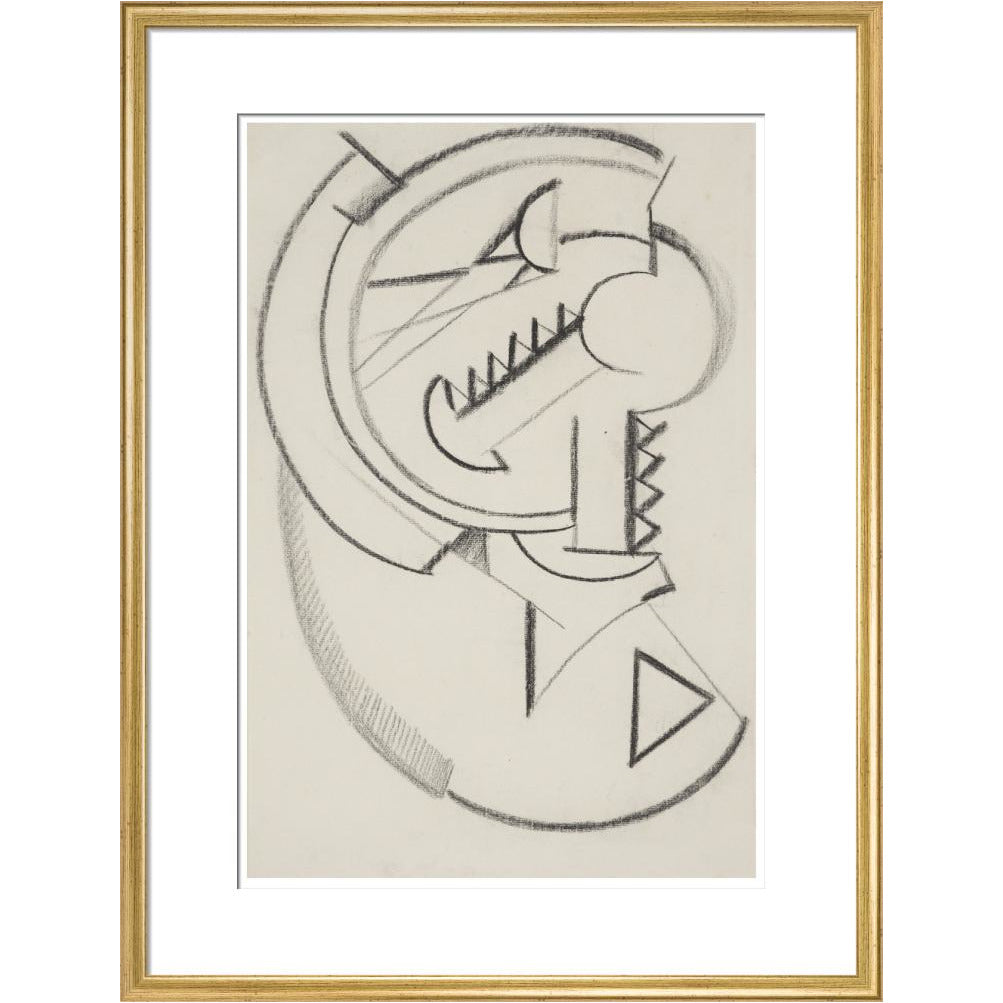 Design for Vorticist Ornament - Art print