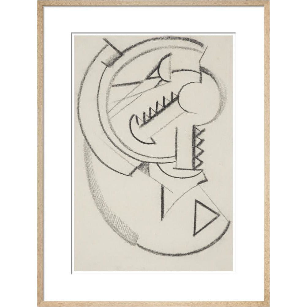 Design for Vorticist Ornament - Art print