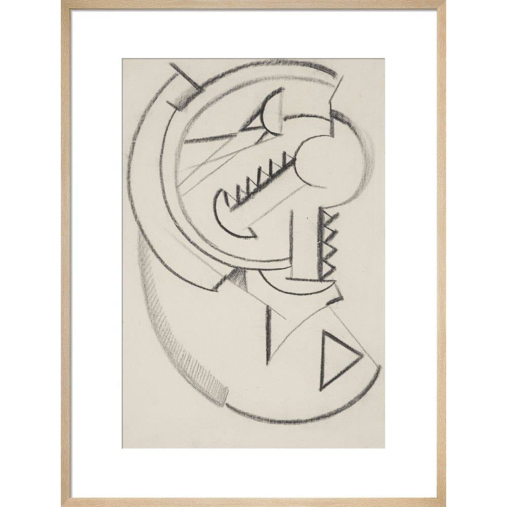 Design for Vorticist Ornament - Art print
