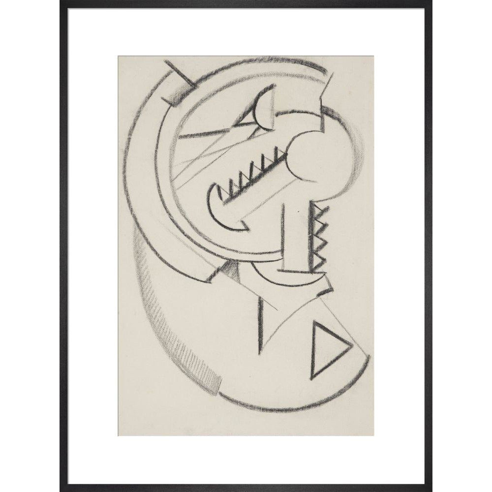 Design for Vorticist Ornament - Art print
