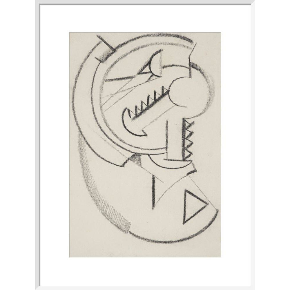 Design for Vorticist Ornament - Art print