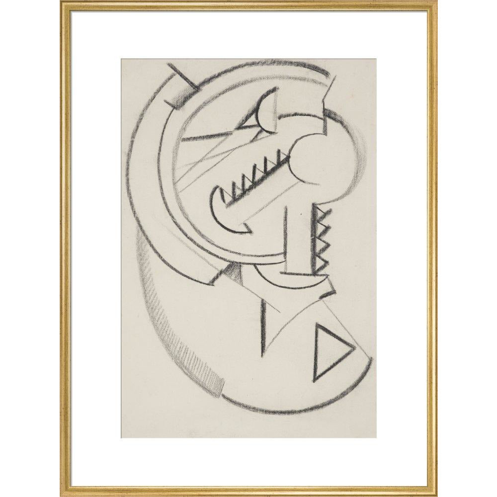 Design for Vorticist Ornament - Art print