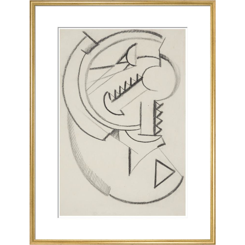 Design for Vorticist Ornament - Art print