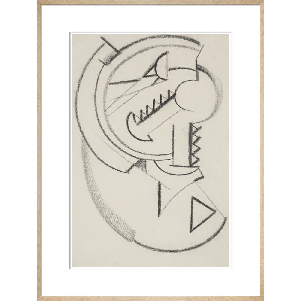 Design for Vorticist Ornament - Art print