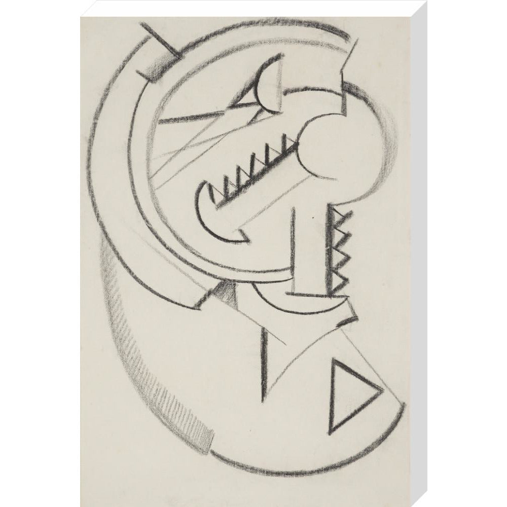 Design for Vorticist Ornament - Art print
