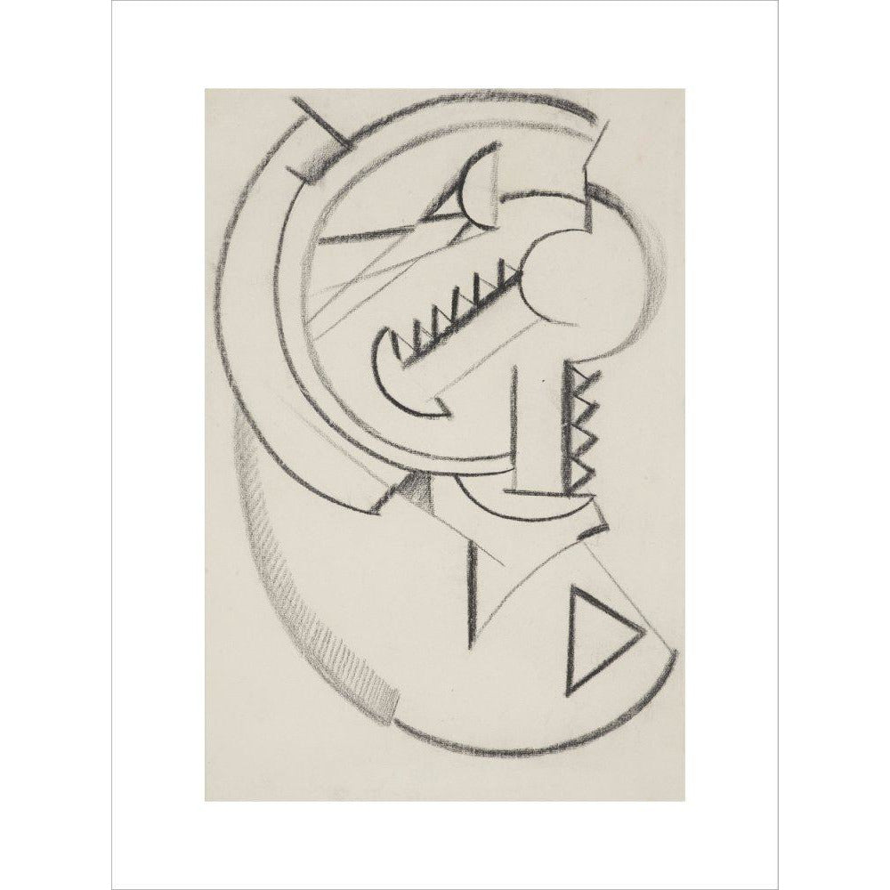 Design for Vorticist Ornament - Art print
