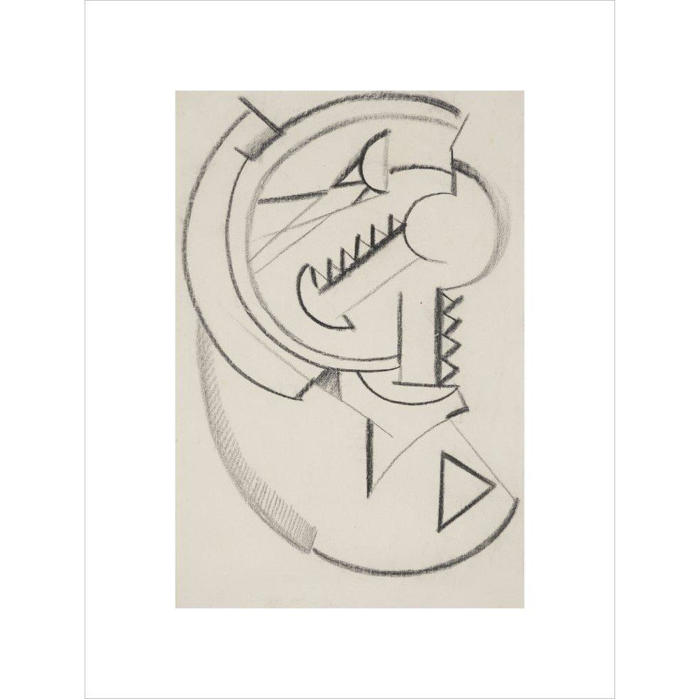 Design for Vorticist Ornament - Art print