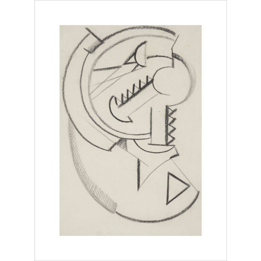 Design for Vorticist Ornament - Art print
